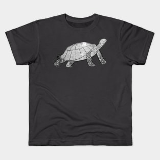 Galapagos Giant Tortoise Kids T-Shirt